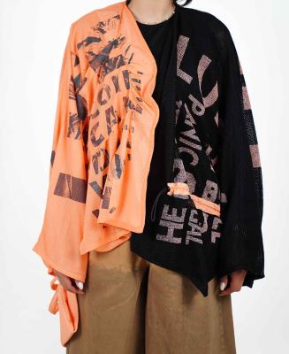 مانتو نامتقارن زنانه