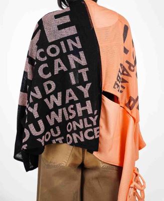 مانتو نامتقارن زنانه