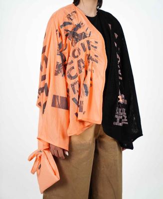 مانتو نامتقارن زنانه