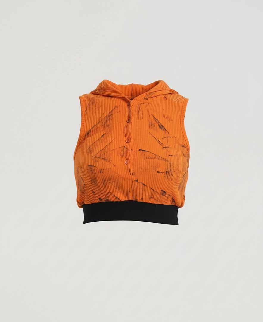 تاپ کلاه دار زنانه