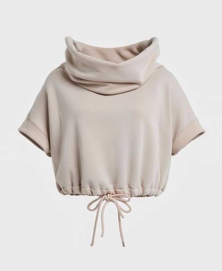 تیشرت یقه ایستاده زنانه