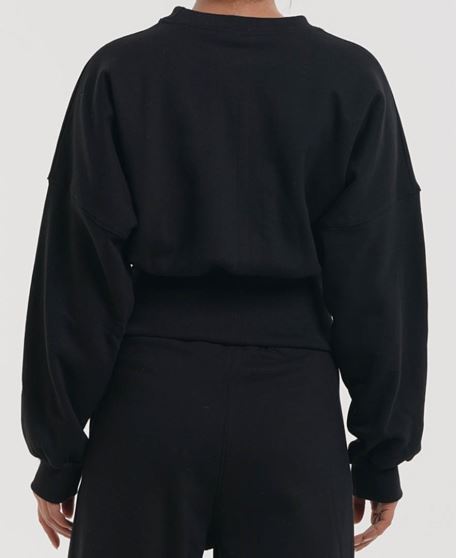 سوییشرت کراپ زنانه