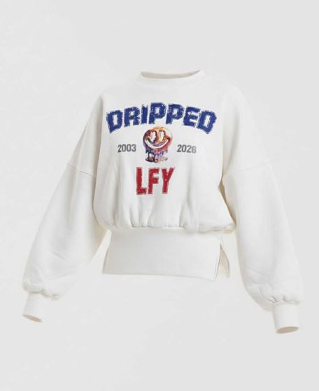 سوییشرت کراپ زنانه